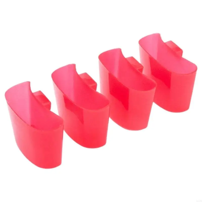 920L  4 Pcs/Set  Bag Holders Hangs Right on the Side of Cup European Biscuit Stand Simple Candy Colors Hanging  Bag Rack