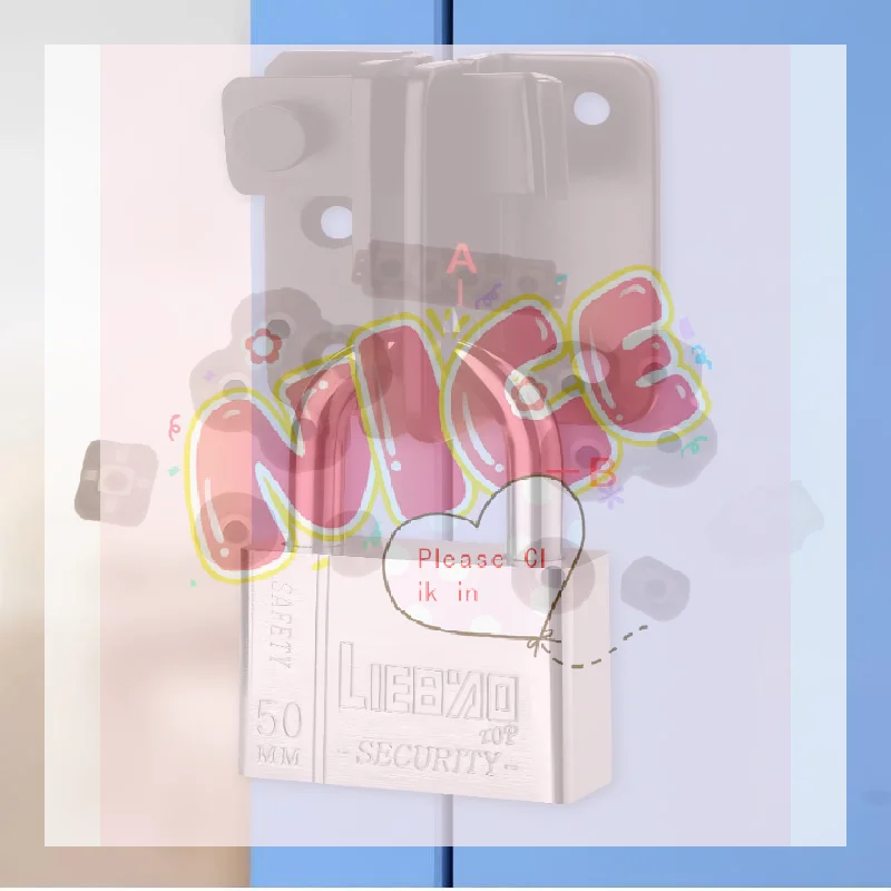 【BA】1 PCS High Security Stainless Steel Keyed Alike Padlocks Cut Resistant Shackle For Gates Lockers Warehouse