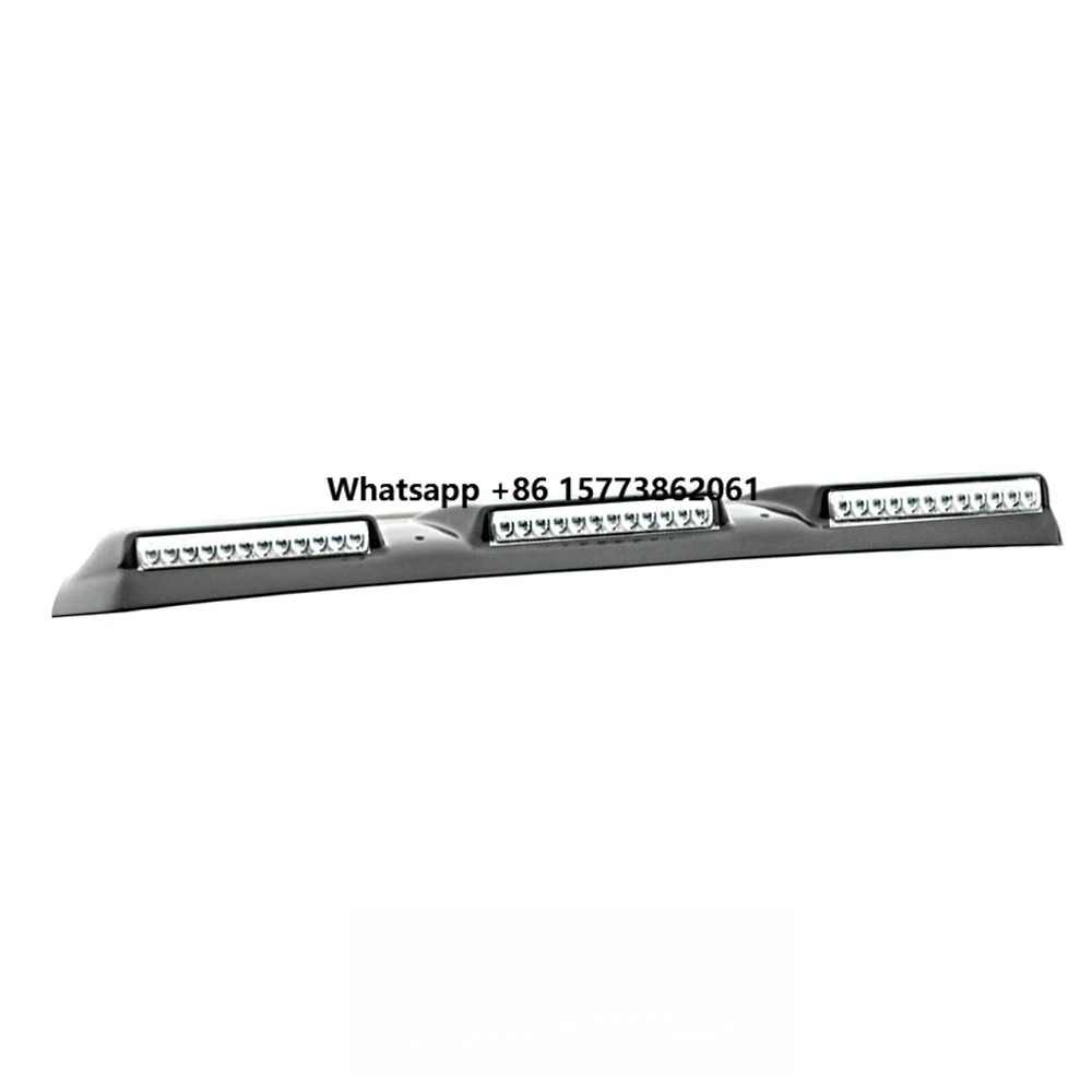 

MSY Style LED Lighting Front Roof Spoiler (3 Pieces) for G-Class W464 G500 G63 Wing