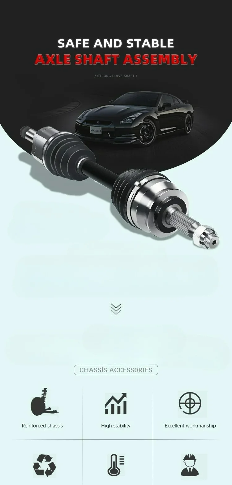 دقة عالية مناسبة لعمود المفصل Mercedes Benz G-Class G500-L 4.0T 9AT W463 CV #6