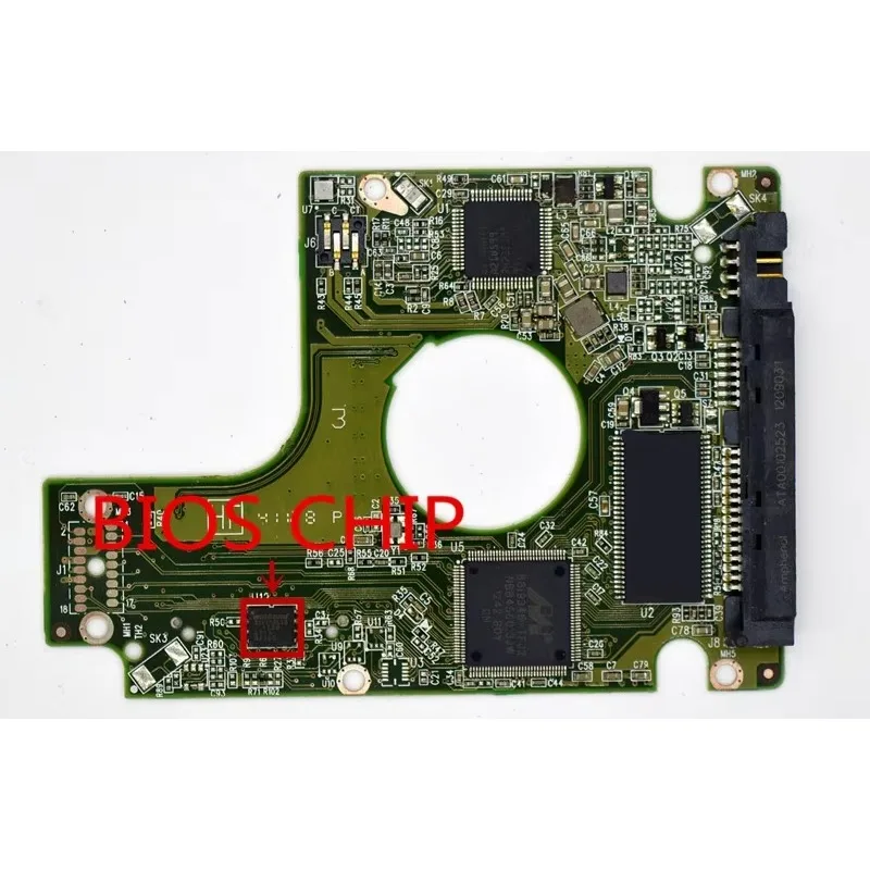 Hard Disk Circuit Board / 2060-771823-000 REV A, 2060-771823-000 REV P1 / 771823-200, 771823-300 WD10JPVT