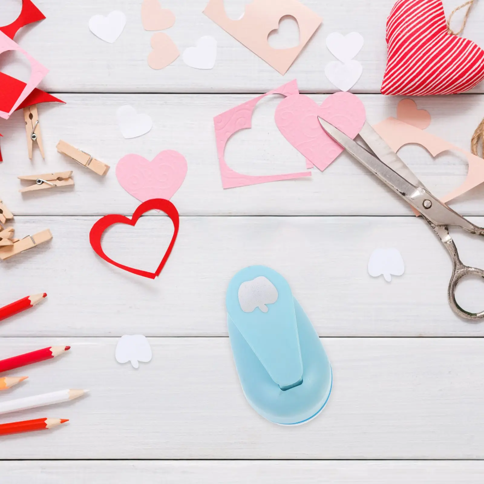 Embossing Device Hole Puncher Single Card Making Scrapbooking Punches Paper for Crafts Plastic Child Decorative