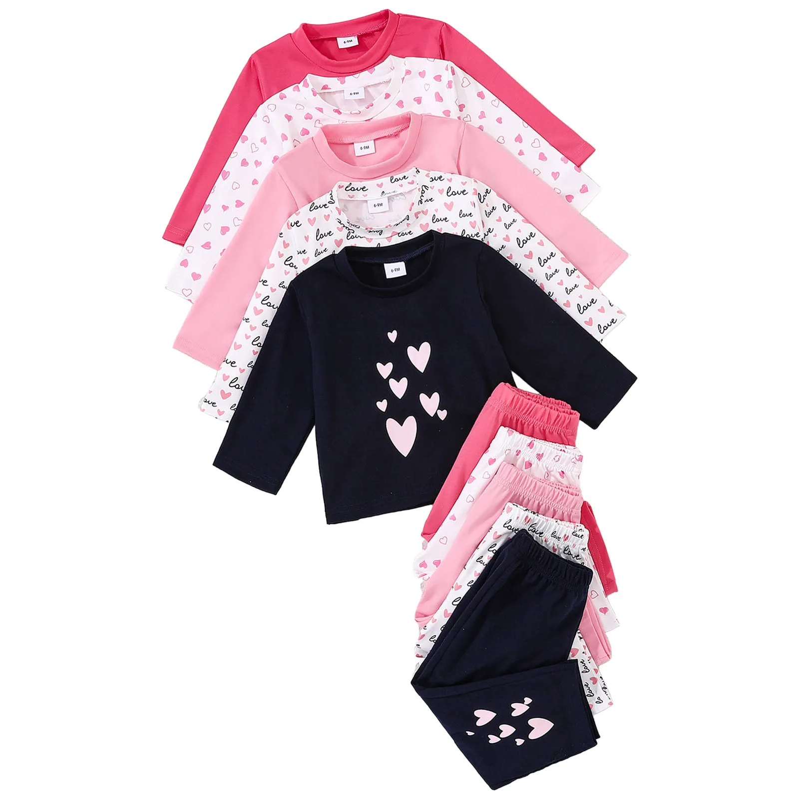 

Welcome Home Baby Girl 10 Piece Boy Long Sleeved Trousers Suit Comfortable Soft Fashionable And Casual Girl Suit Girl 8