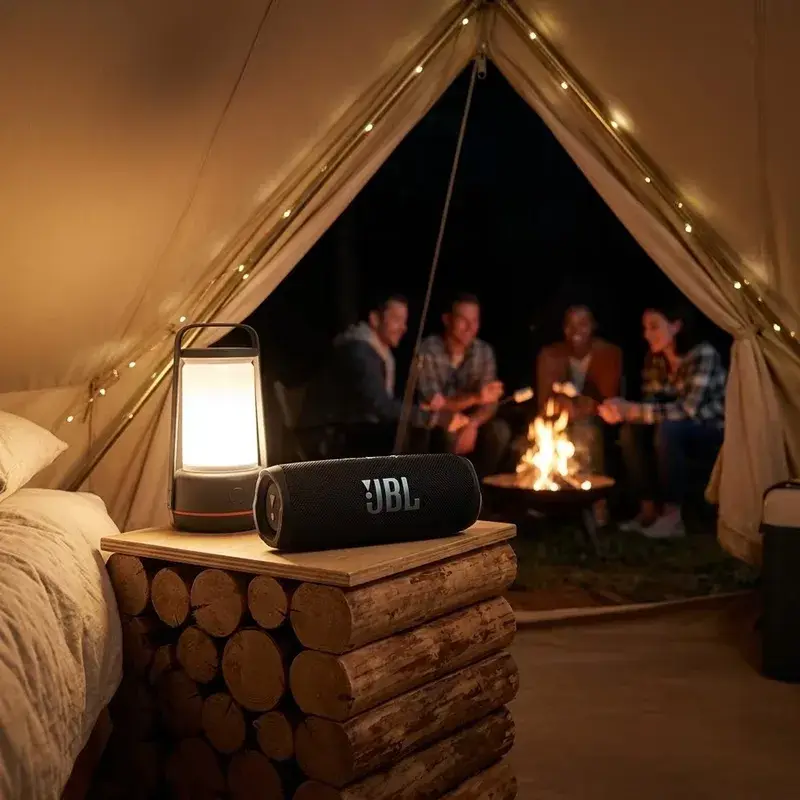 سماعة بلوتوث محمولة JBL Flip 7، مقاومة للماء والغبار IP68، باس عميق، تعزيز الصوت AI، عمر بطارية 16 ساعة، مناسبة للتخييم في الهواء الطلق - 6