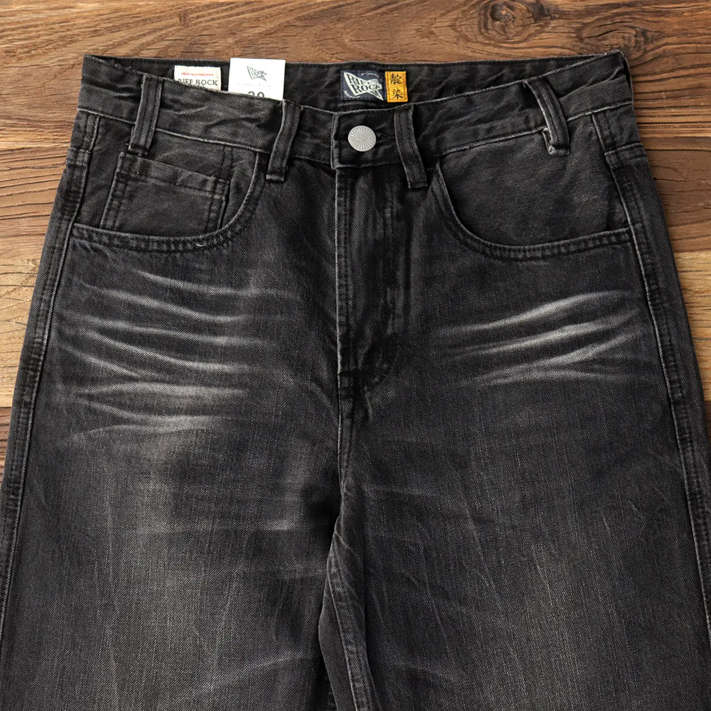 

Новые весенне-осенние брюки из плотного хлопка в стиле американского ретро, свободного прямого кроя