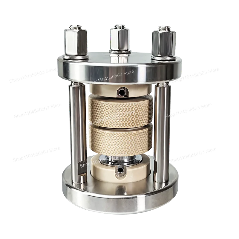 Solid-state battery test mold, lithium-ion powder tooling pressure test fixture laboratory