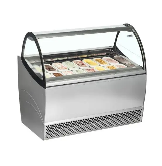 

Commercial Gelato Icecream Ice Cream Lolly Popsicle Display Freezer showcase Machine Price for Popsicle Display