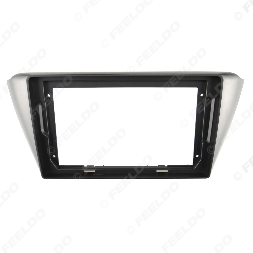 محول إطار DVD بشاشة كبيرة مقاس 9 بوصات لصوت السيارة لسكودا فابيا (2014+) #2