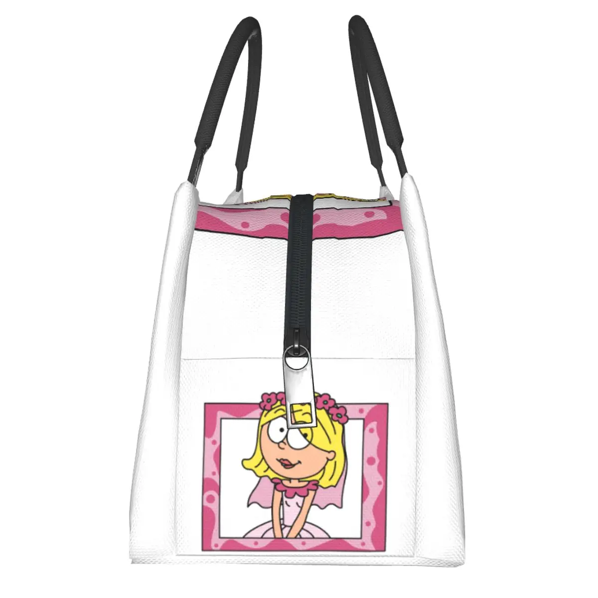 Lizzie Mcguire Lunch Bags Insulated Bento Box Waterproof Lunch Tote Picnic Bags Cooler Thermal Bag for Woman Kids Travel