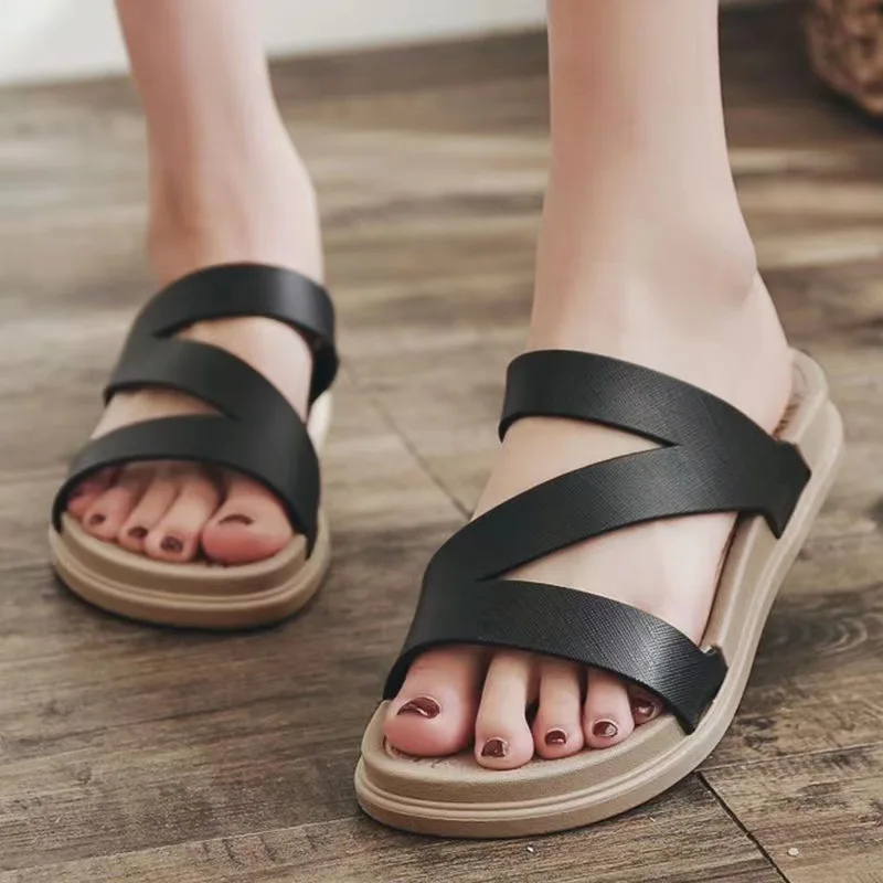 Slippers for women and students, Korean version for going out, new trend, internet celebrity, Instagram, super hot slippers