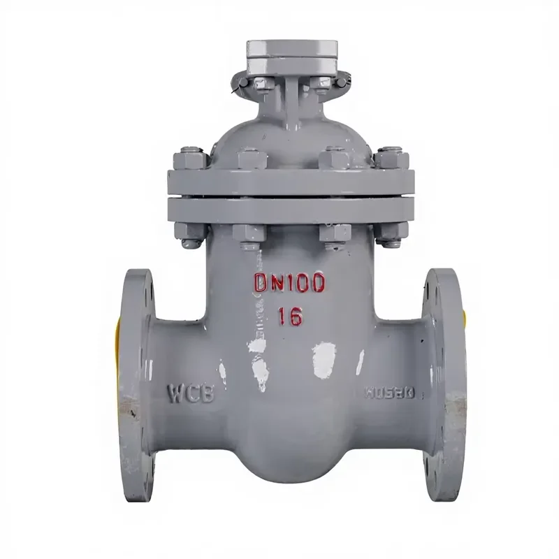 Factory Sale Manual High Temperature DN100 4in WCB Standard Gate Valve for Water Oil