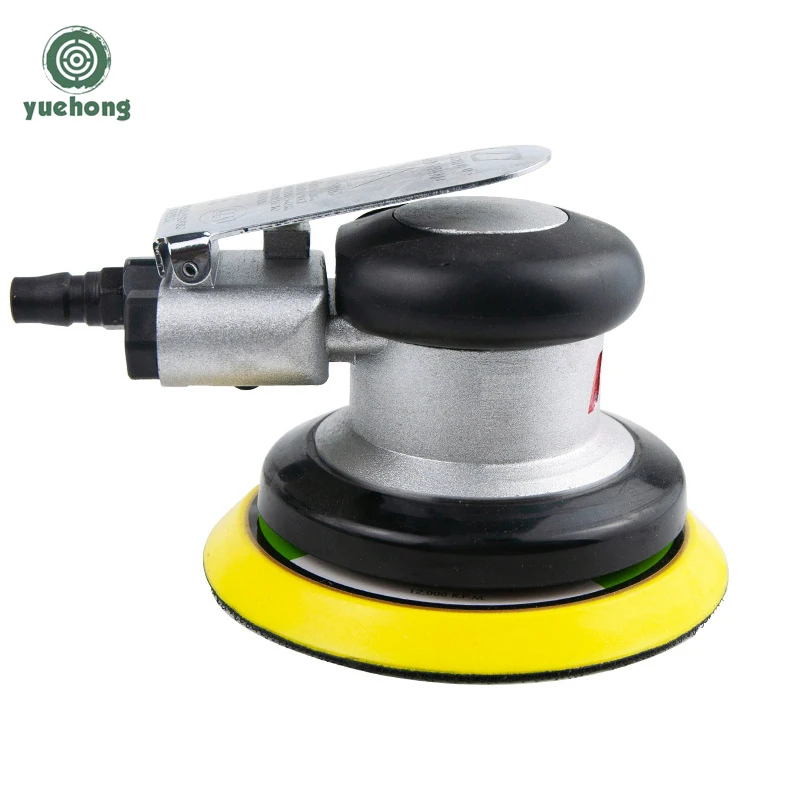 Woodworking Pneumatic Orbital Sander Air Grinder 5inch 125mm Vacuum Eccentric Polishing/Grinding Machine Disc Grinder Tools