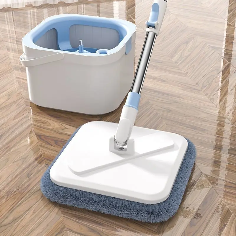 

Suitable forNew household fully automatic floor mopping artifact, one-drag net, high-end rotating mop, clean stain separation, n