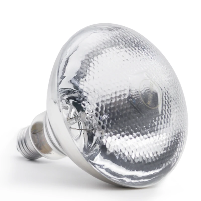 1PC 100W/150W/200W/250W/275W White Thickening Heat Lamp Waterproof Anti-Explosion  Light Bulbs ​For Piglet Chicken Duck