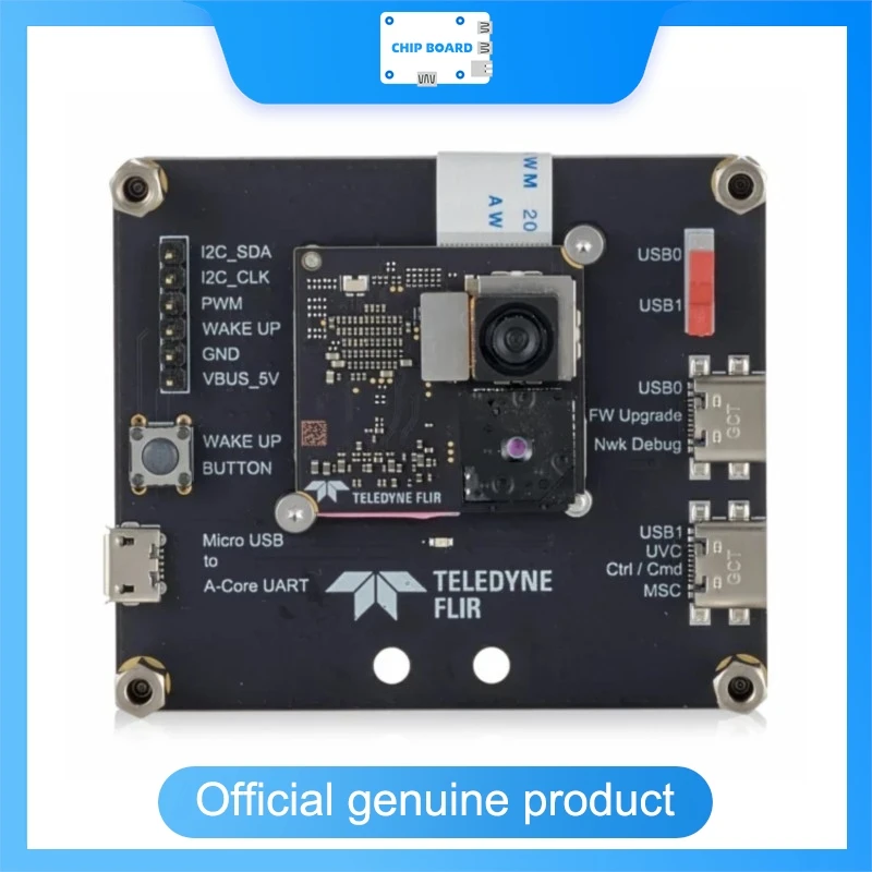 

Lepton XDS dual-camera module combines 160 x 120 thermal imager with 5MP RGB camera