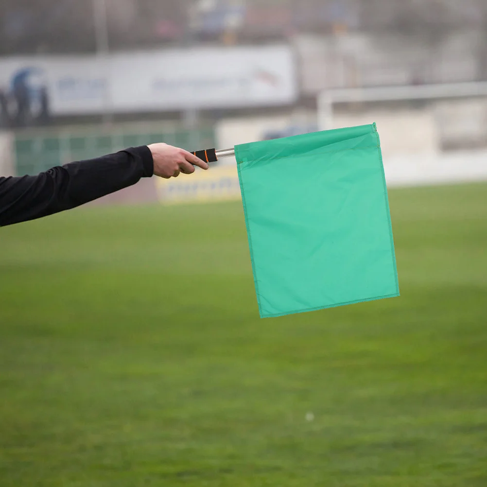 

8 Pcs Signal Flag Conducting Match Referee Flags Sponge Penalty for Hand Held Travel