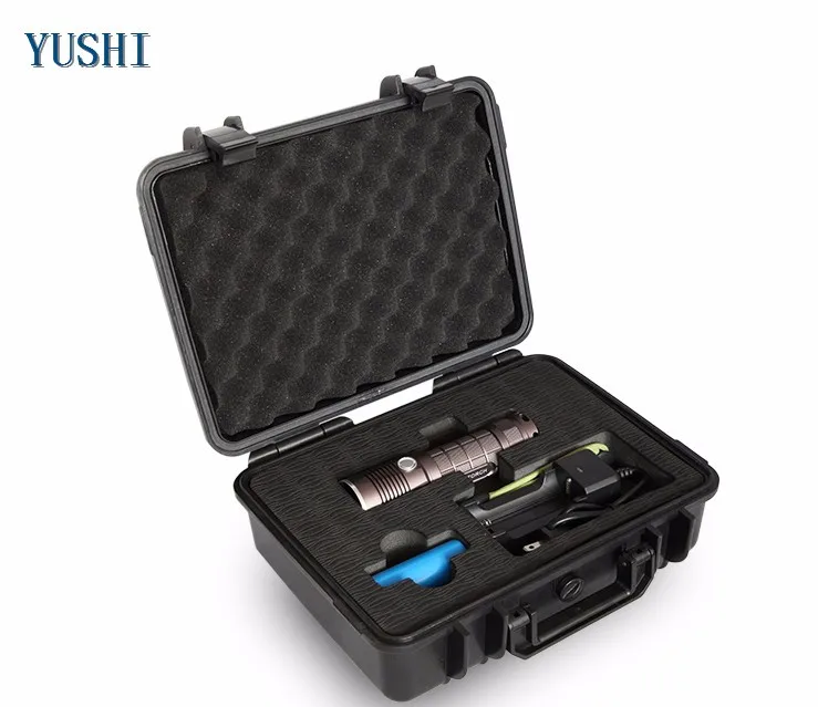 2026 Yushi Ultraviolet Flashlight VM30 LED NICHIA Lamp Beads Pure 365 nm UV a Light Source Professional Black Filter Uv to