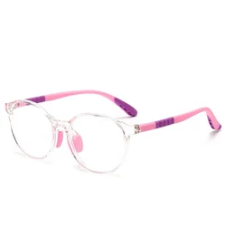 glasses for kids girl tr90 frame blue light blocking orange lens for gaming kids glasses boys prescription lenses