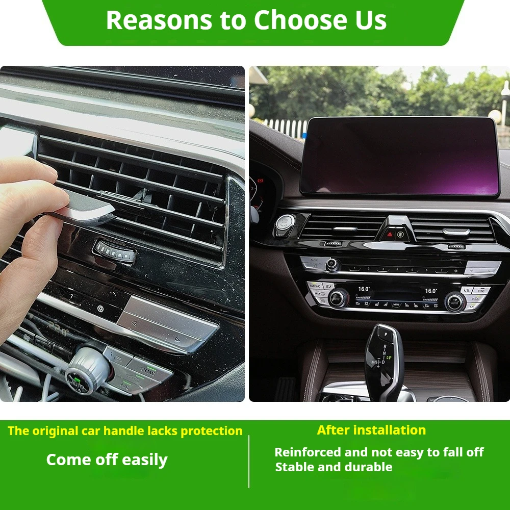 لسيارات BMW الجديدة 5 سلسلة 6 سلسلة 7 سلسلة مكيف الهواء الاتجاه اختيار 525Li 530 740 مشبك شبكة مكيف الهواء