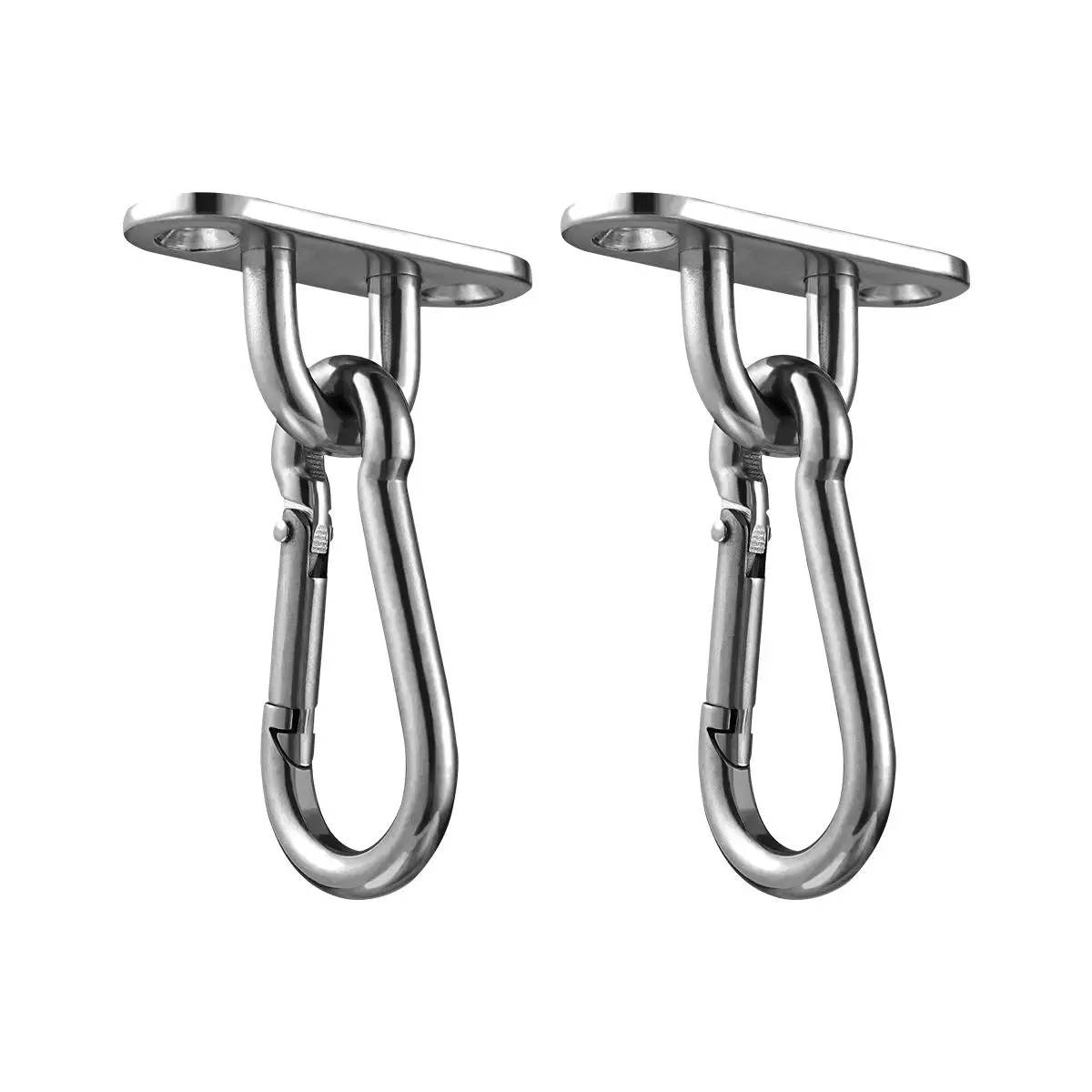 Stainless Steel Ceiling Anchor Hooks for Yoga Hammock Wall Deck Mount Heavy Duty Installation Hardware