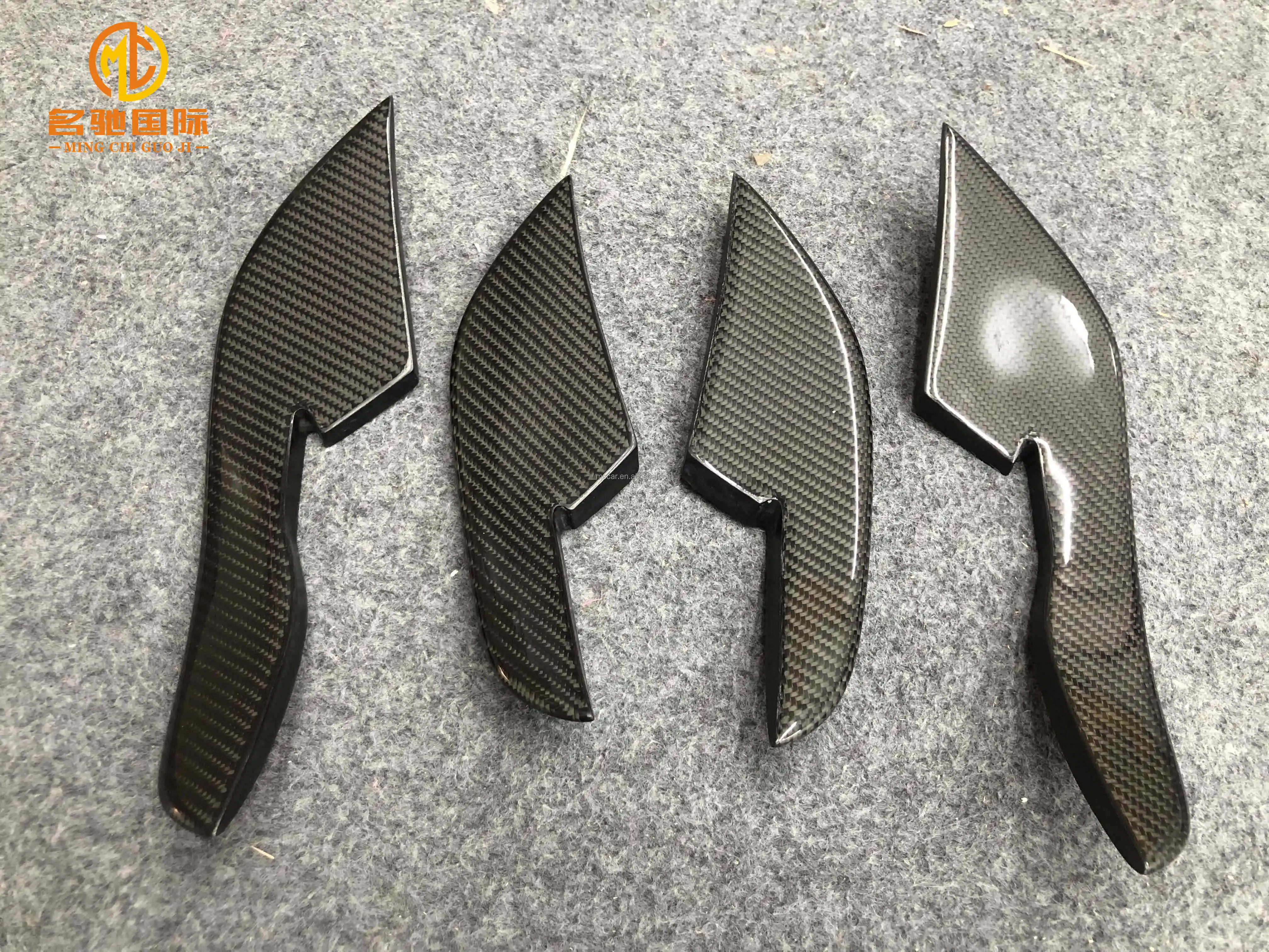 RS6 bumper front canard for  RS6 carbon fiber canard