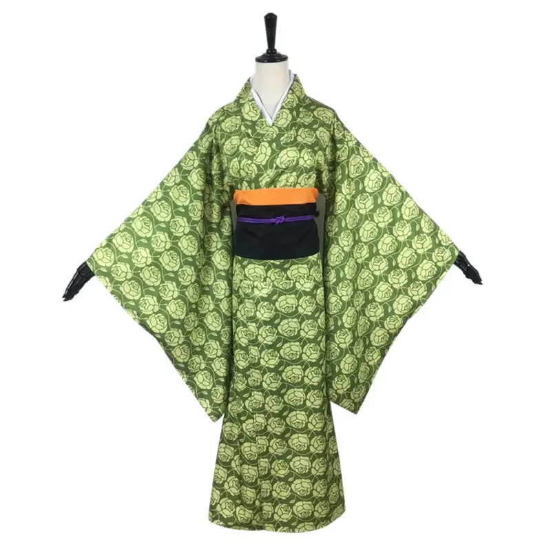 

Anime Kimetsu No Yaiba Women Hashibira Kotoha Cosplay Halloween Party Costume