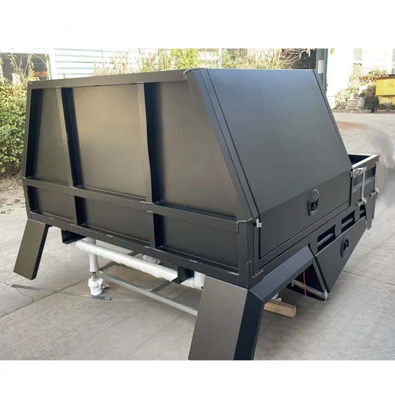High Quality Waterproof Aluminum Roof Rack Ute Tray Canopy for Outdoor Camping