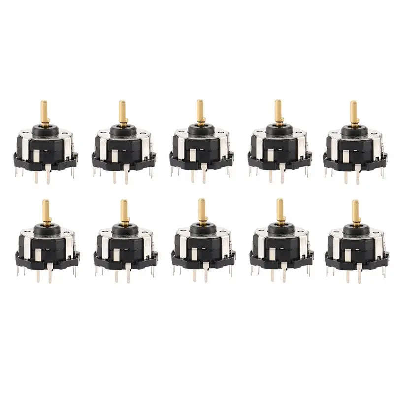 HRBAJ-RKJXT1F42001 4-Way Switch Car Navigation Encoder Key Rocker Switch With Push Switch Encoder