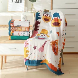 Joylove Five-layer Gauze Bath Towel Plus Cotton Cartoon Large Towel Couple Children Quick-drying Absorbent Thickened Bath Towel