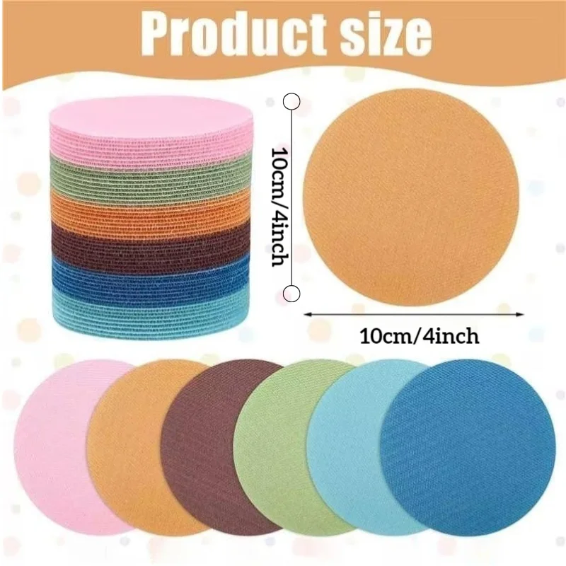 36 pcs Carpet Spots Markers 4 Inch Circle Boho Floor Dots - Carpet Dots for Decorating Classrooms, Games & Activities, Easy to C