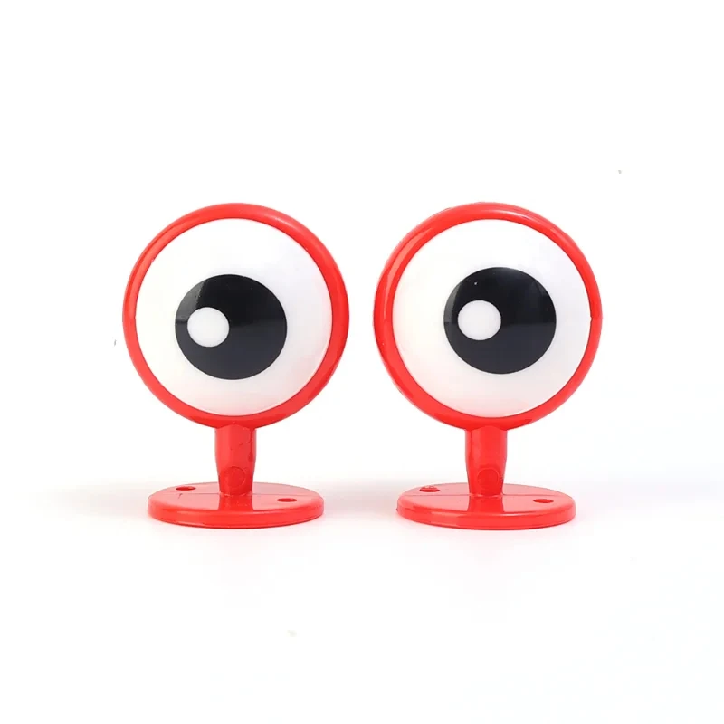2pcs Cute Cartoon Eyes Styling Helmet Decor Personalized Helmet Stickers Motorcycles Bike Riding Helmet Decoration Accessories - view 6