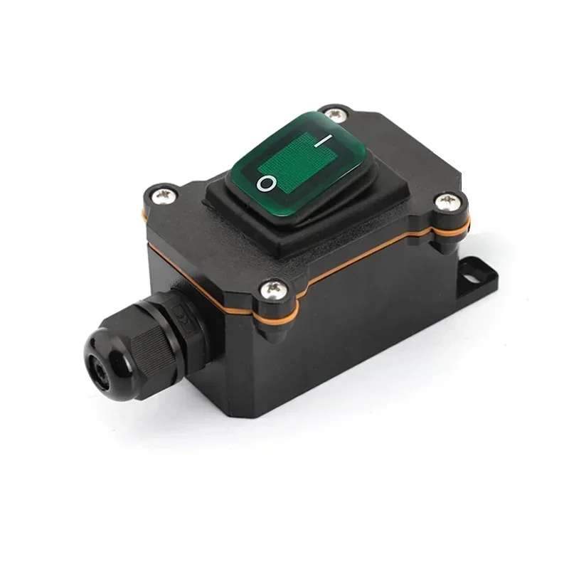 Imagem -06 - Waterproof Marine Rocker Switch com Led Outdoor Junction Box Cabo de Alimentação em Linha Interruptor de Alimentação Ip6512v 24v 220v Fiação do Parafuso 20