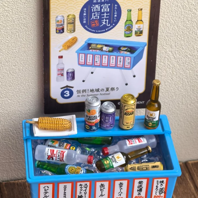 RE-MENT Miniature Fujimaru Liquor Store Blind Box Japanese Famous Liquor Celebration Drinks Collectible Toy Model