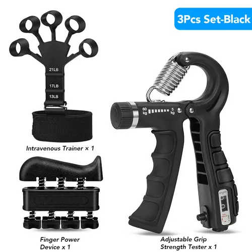 5-60Kg Adjustable Heavy Hand Gripper Fitness Hand Exerciser Grip Wrist Training Finger Gripper Hand Strengthener for Patient - Image 9