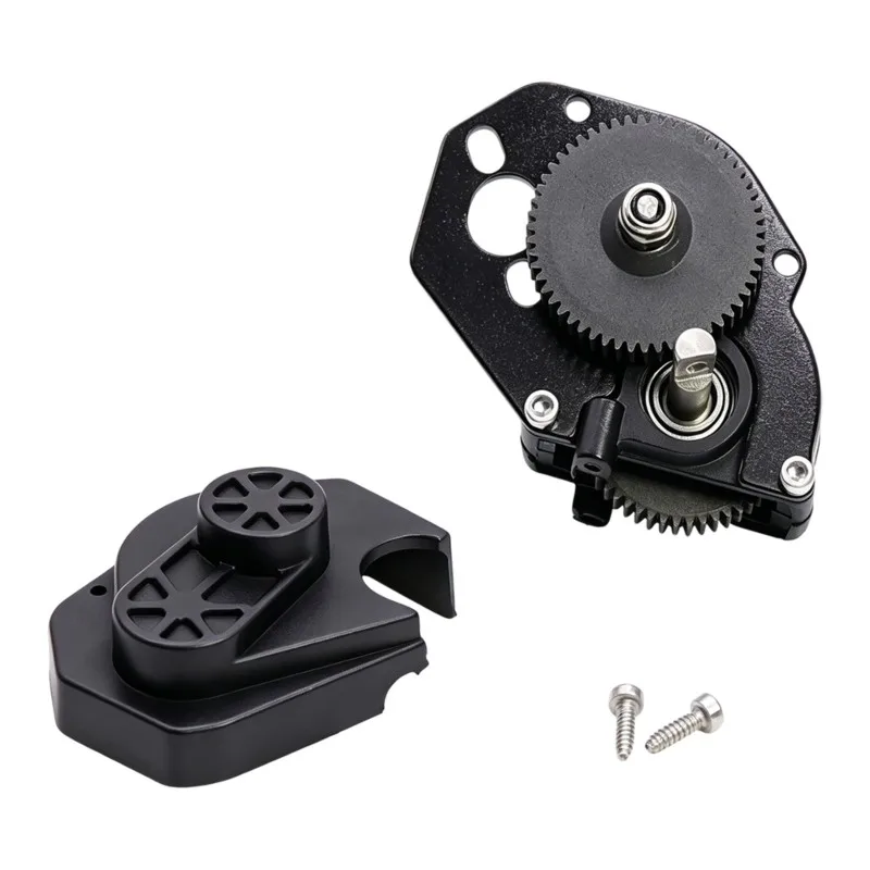 MACH-Metal Gearbox Transmission Housing RC Car Upgrade Parts For 1/24 Scale SCX24 90081 C10 Models