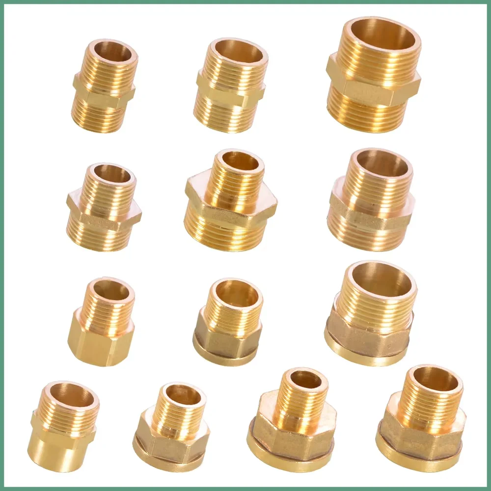 1/2 IN Copper Tee Elbow Inner and Outer Wire Joint Double Inner Wire Direct Outer Tooth Four-way Gas Solar Water Pipe Fittings