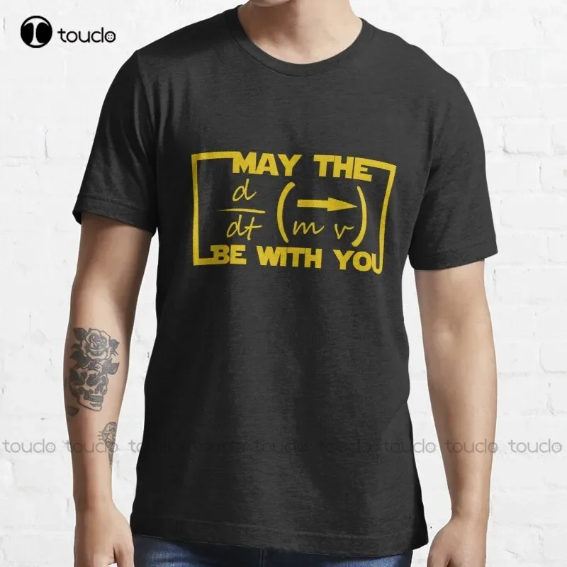 New May The Equation Be With You T-Shirt Cotton Tee Shirt S-5Xl