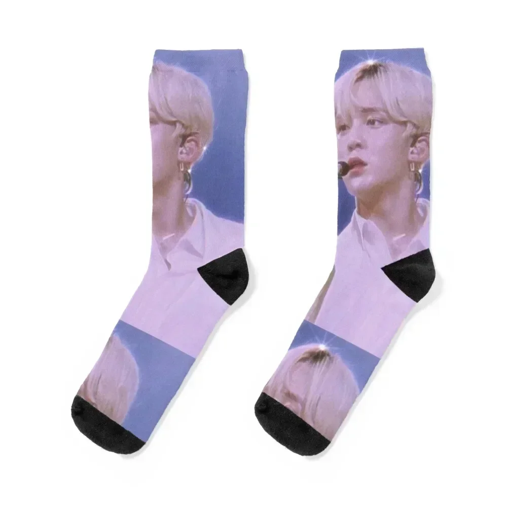 

ATEEZ YUNHO 90s AESTHETIC Socks Antiskid soccer kawaii professional running Socks Men's Women's