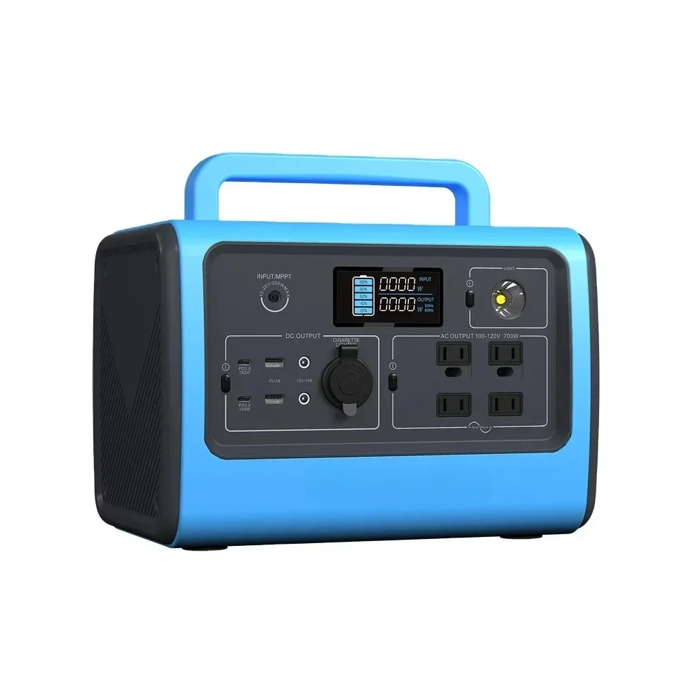 Dropshipping Portable Battery 300W 600 Watt 700W 1000 W Solar Generator Banks Supply Portable Power Station For Outdoor