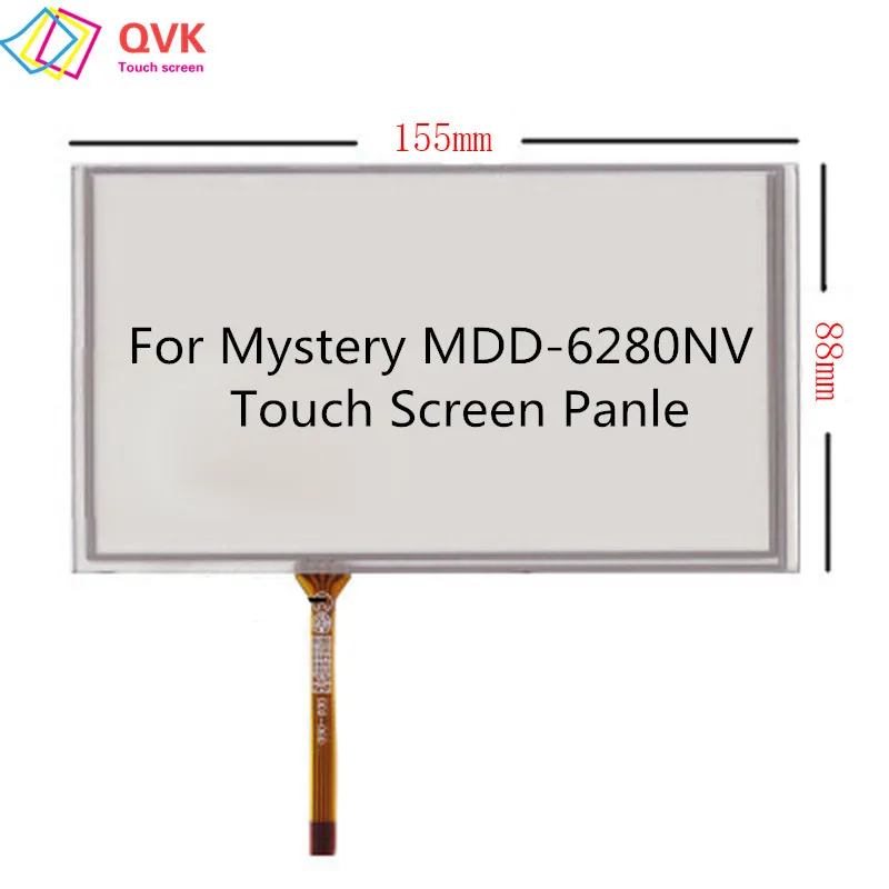 

QVK 6.2 inch For Mystery MDD-6280NV universal radio 2 din lettore DVD di navigazione Capacitive touch screen panel