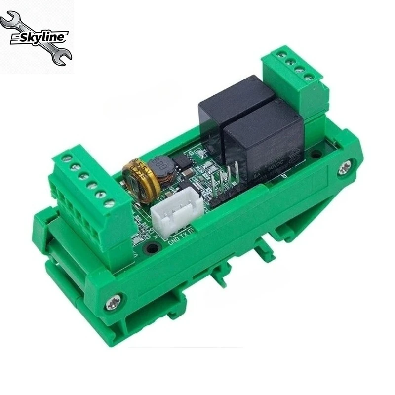 FX2N-6/10/14/20MR/MT PLC Board with Shell, 2AD 0-10V Analog Input, High-Speed Counter, DC24V Relay Transistor Output