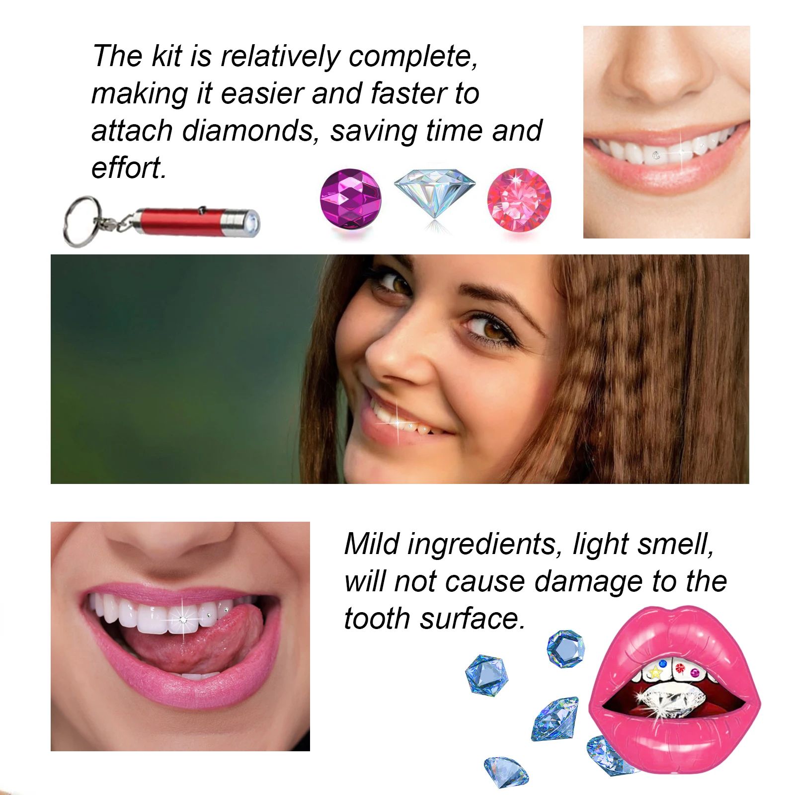 Eelhope DIY Tooth Gem Kit - Sp - Tooth Gem Kit 评论和价格