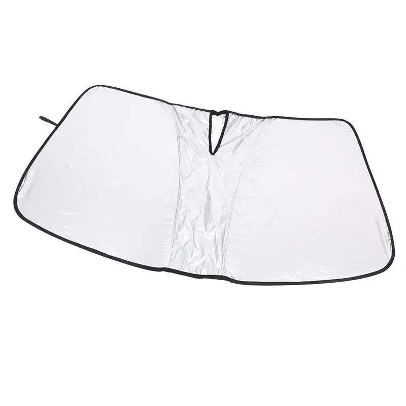 

For Jaguar XJ 2010+ Car Front Windshield Sun Protection Parasol Silver Tape Car Accessories 1 Pcs