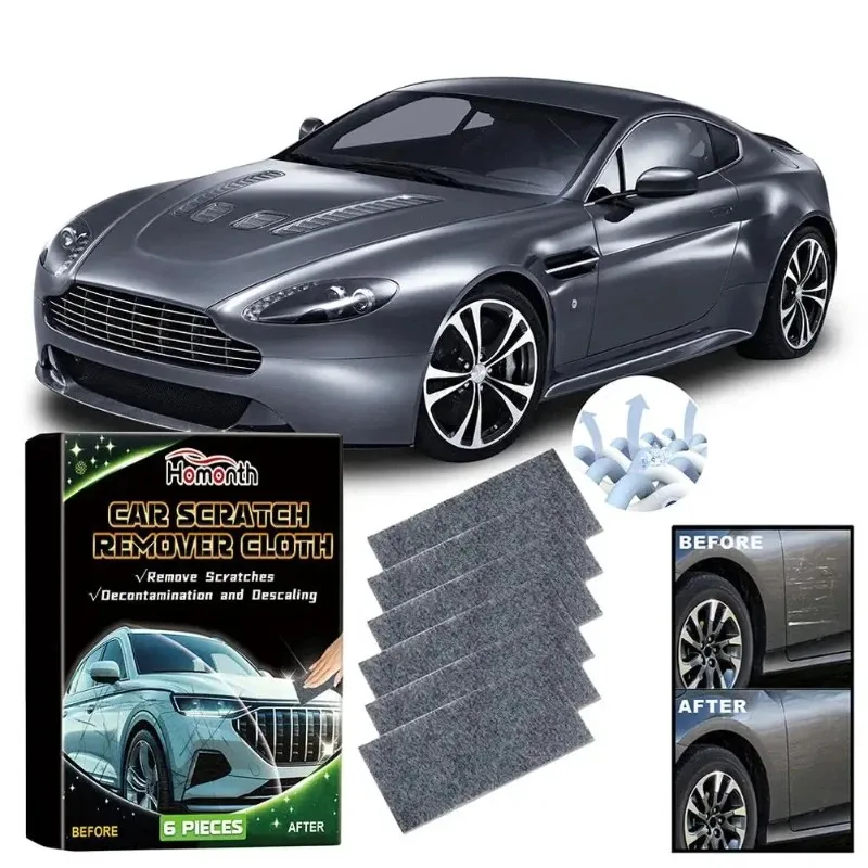 

Top Quality Nano Sparkle Anti-Scratch Cloth For Car Universal Metal Surface Instant Polishing Cloth Smart Car Surface Scratch
