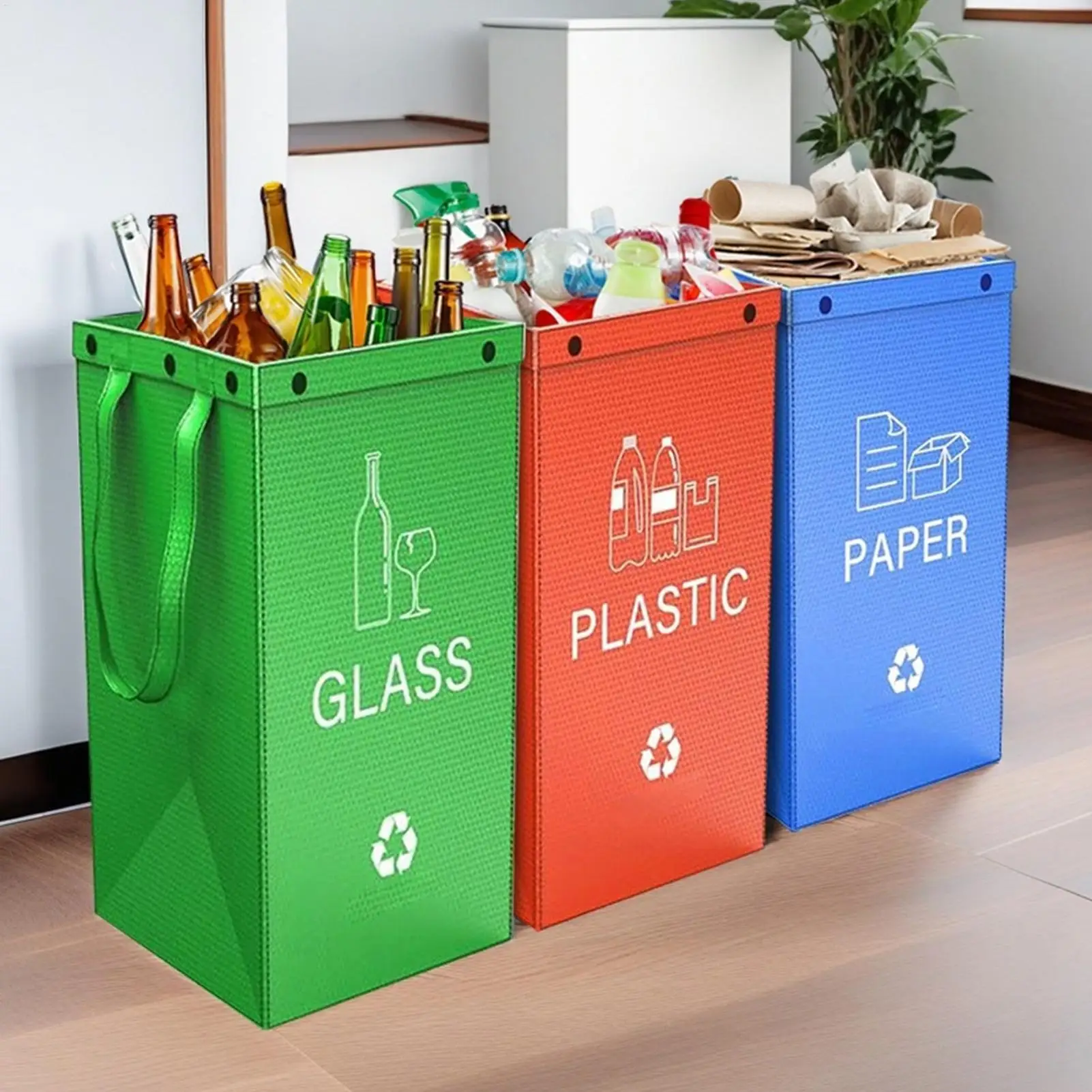 

40 мл мусорный бак многоразовые мусорные баки многоразовые 3 шт. портативный контейнер-мешок для квартиры, кладовой, дома, общежития, шкафа для белья