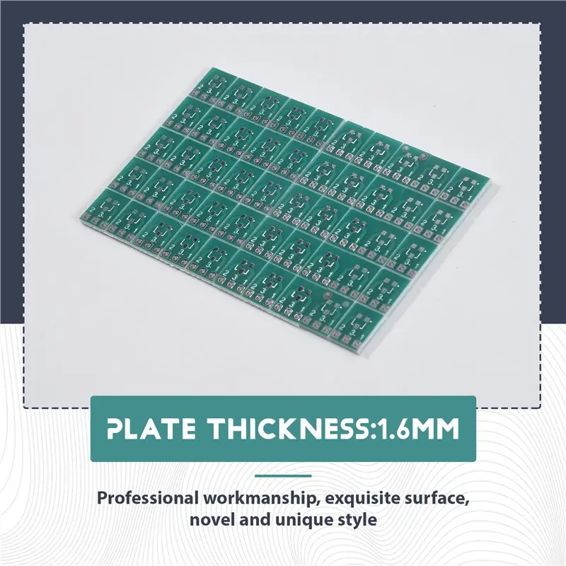 AA05 SOT23 SOT23-3 Turn SIP3 Double-Side SMD Turn DIP SIP3 Adapter Converter Plate SOT SIP IC Socket PCB Board DIY Kit