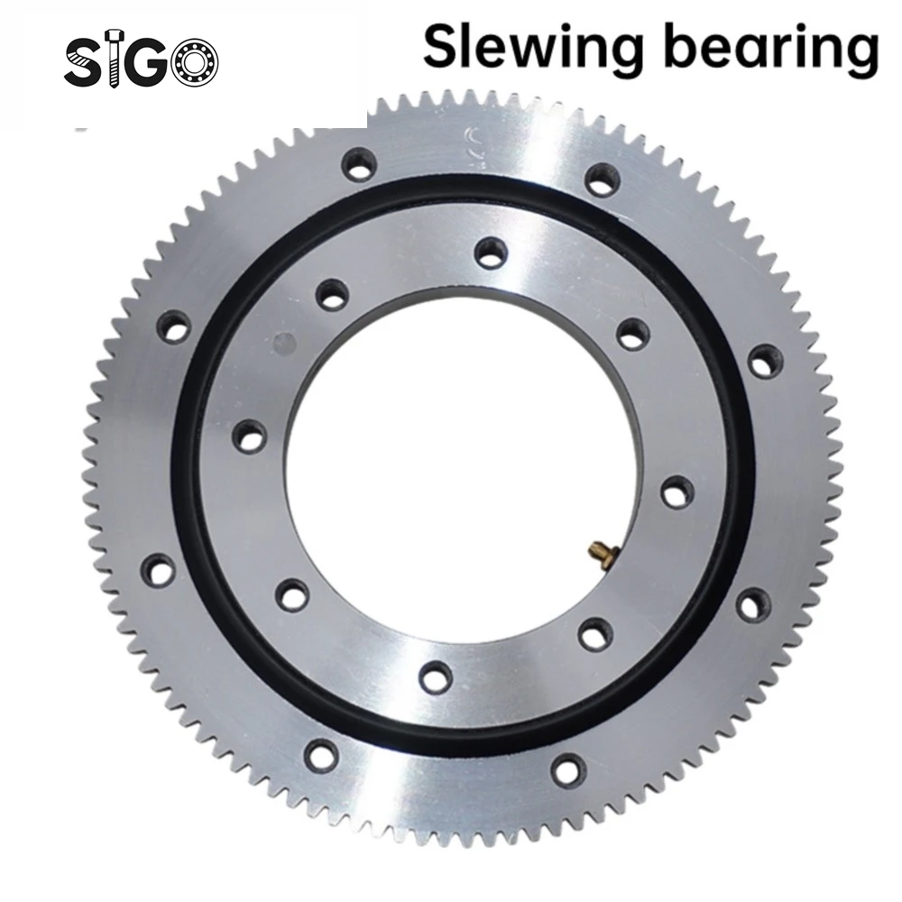 1PCS 011.10.120 80*174*27MM External Gear Type Rotary Support Turntable Bearing Bearing Modulus 2M Number of Gears 85