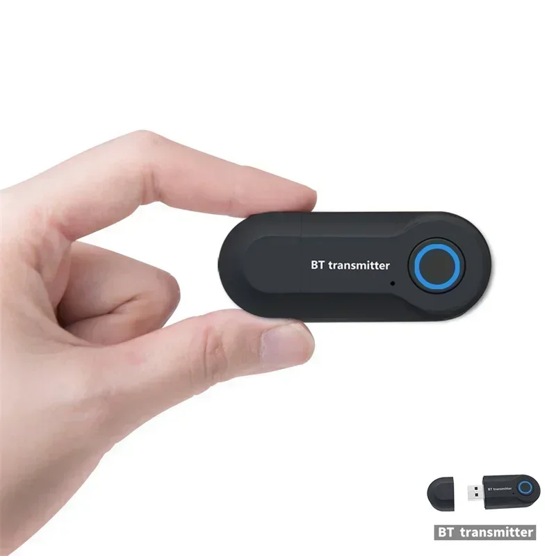 

USB Bluetooth Transmitter Audio Adapter TV Computer Bluetooth Audio Transmitter 3.5mm Audio Adapter