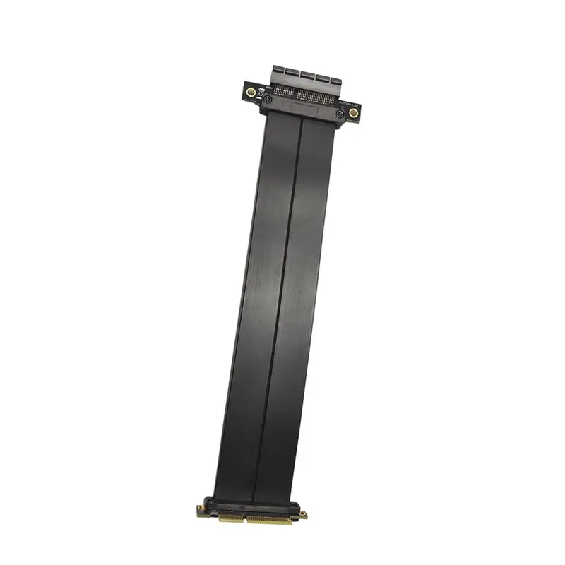 A53M-PCI-E Riser Card Pcie X4 To X8/X16 4.0 GEN4 PCI-Express 4X Cable Expansion Cable 15Cm Extension PCI-E Expansion Slot Adapte