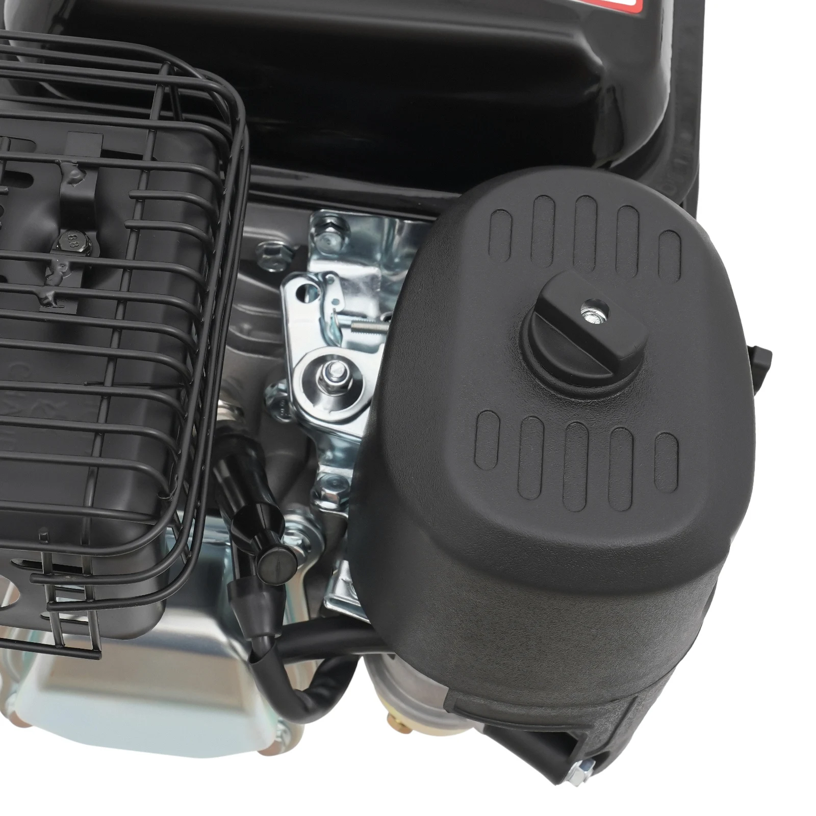 7.5HP 4-Stroke Horizontal Shaft Engine, Heavy Duty Cast Iron and Aluminum Construction for Generator Water Pump